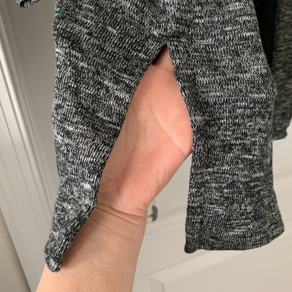 NWT LOFT Wide Kimono Drop Shoulder Sleeves Knit Open Cardigan Sweater Size XS - Picture 11 of 15